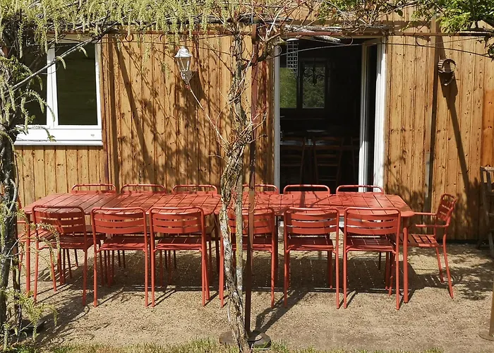 Maison Familiale, 15 Pers, 7 Chambres, Piscine, Deco Soignee Semesterbostad